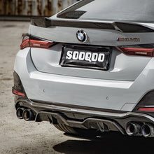 SOOQOO Carbon Diffuser voor BMW 4 Serie Gran Coupe G26 (dubbele uitlaat)