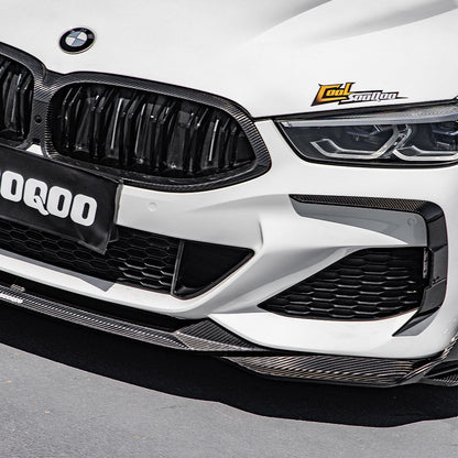 SOOQOO Carbon Front Splitter voor BMW 8 Serie Gran Coupe G16
