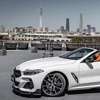 SOOQOO Carbon Front Splitter voor BMW 8 Serie Gran Coupe G16