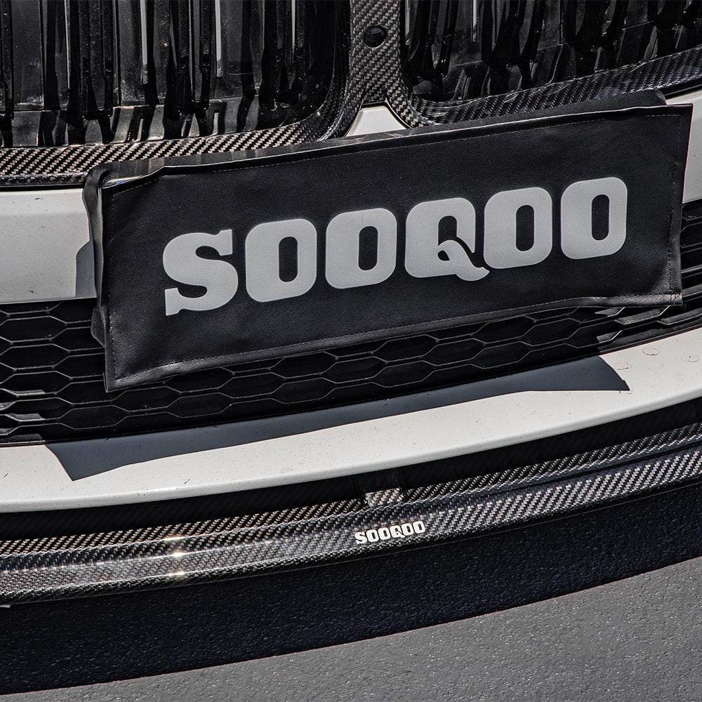SOOQOO Carbon Front Splitter voor BMW 8 Serie Gran Coupe G16