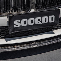 SOOQOO Carbon Front Splitter voor BMW 8 Serie Gran Coupe G16