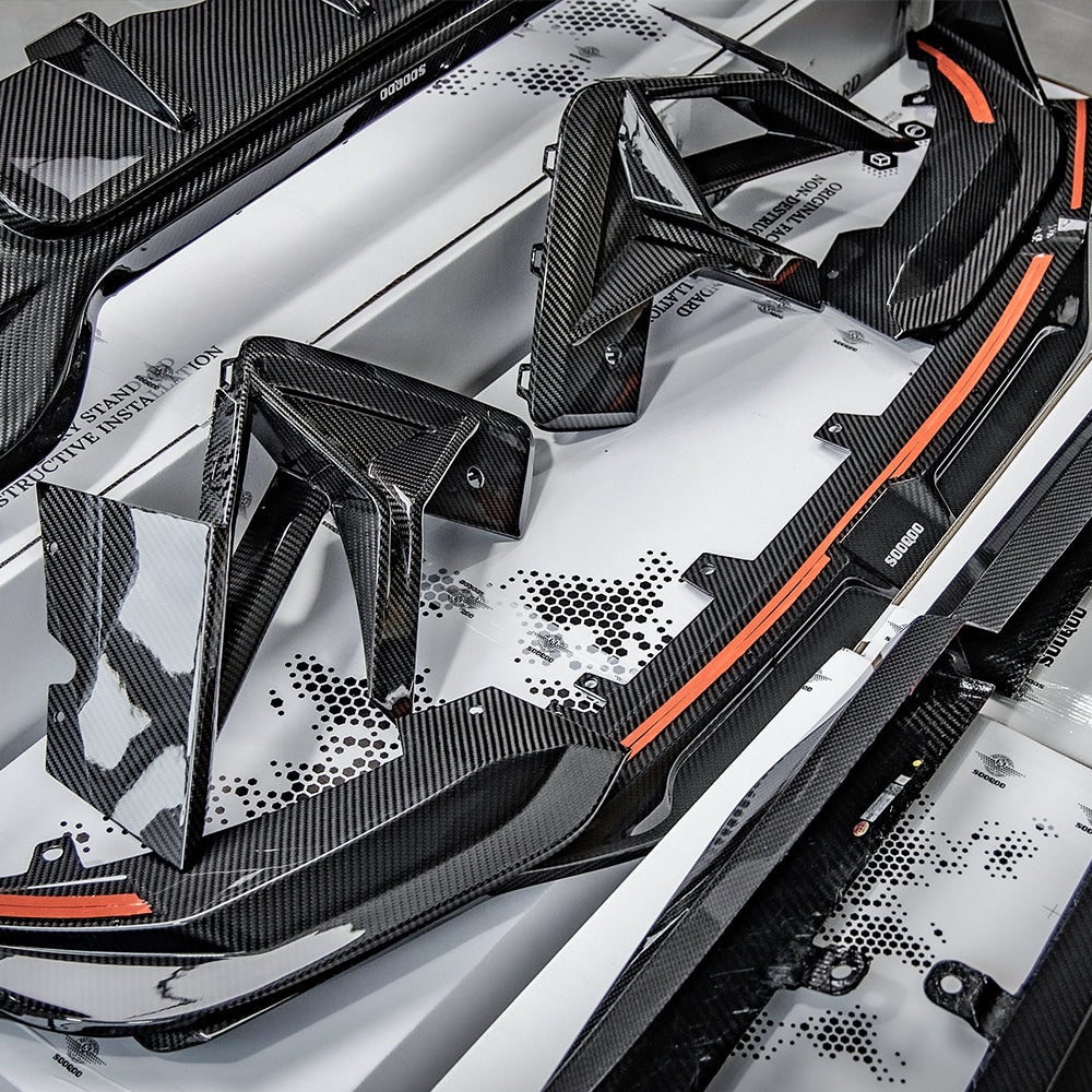 SOOQOO Carbon Luchtinlaten voor BMW X3 M / X4 M F97, F98 (LCI)