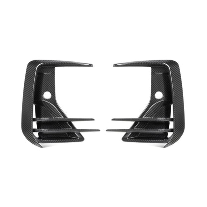 SOOQOO Carbon Vents voor BMW X3 / X4 / iX3 G01, G02, G08 (LCI, voorbumper)