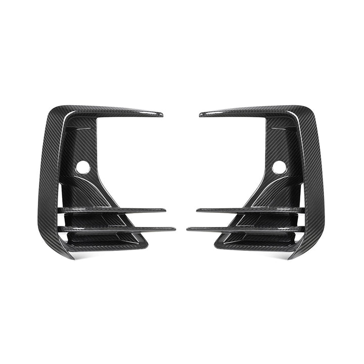 SOOQOO Carbon Vents voor BMW X3 / X4 / iX3 G01, G02, G08 (LCI, voorbumper)