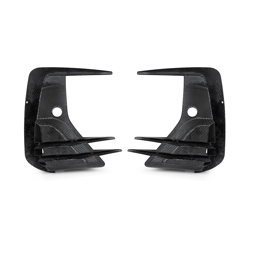 SOOQOO Carbon Vents voor BMW X3 / X4 / iX3 G01, G02, G08 (LCI, voorbumper)