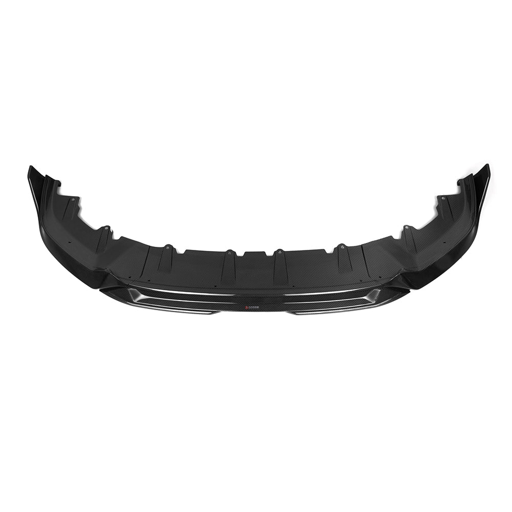 SOOQOO Carbon Front Splitter voor BMW 5 Serie / 5 Serie Touring G60, G61, G68