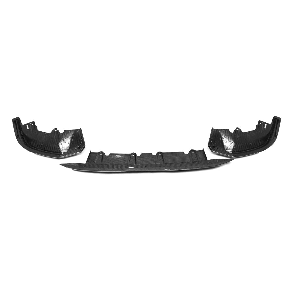 SOOQOO Carbon Front Splitter voor BMW 5 Serie / 5 Serie Touring G60, G61, G68