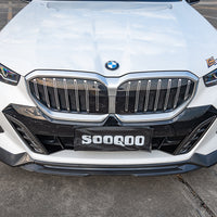 SOOQOO Carbon Front Splitter voor BMW 5 Serie / 5 Serie Touring G60, G61, G68