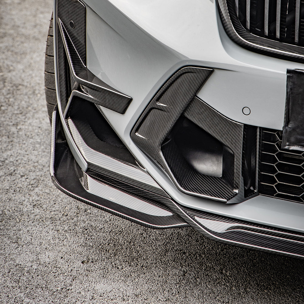SOOQOO V1 Carbon Front Splitter voor BMW X3 M F97 (LCI)