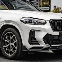 SOOQOO V1 Carbon Front Splitter voor BMW X3 / X4 G01, G02 (LCI)