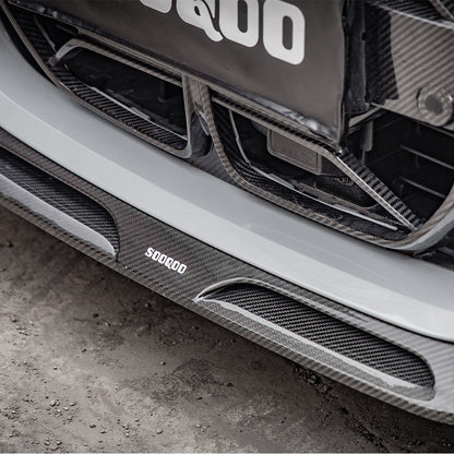 SOOQOO Carbon Front Splitter voor BMW 4 Serie Gran Coupe G26