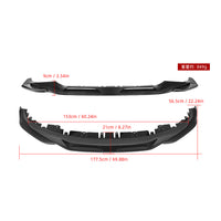 SOOQOO Carbon Front Splitter voor BMW 4 Serie Gran Coupe G26