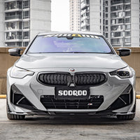 SOOQOO Carbon Front Splitter voor BMW 2 Serie G42