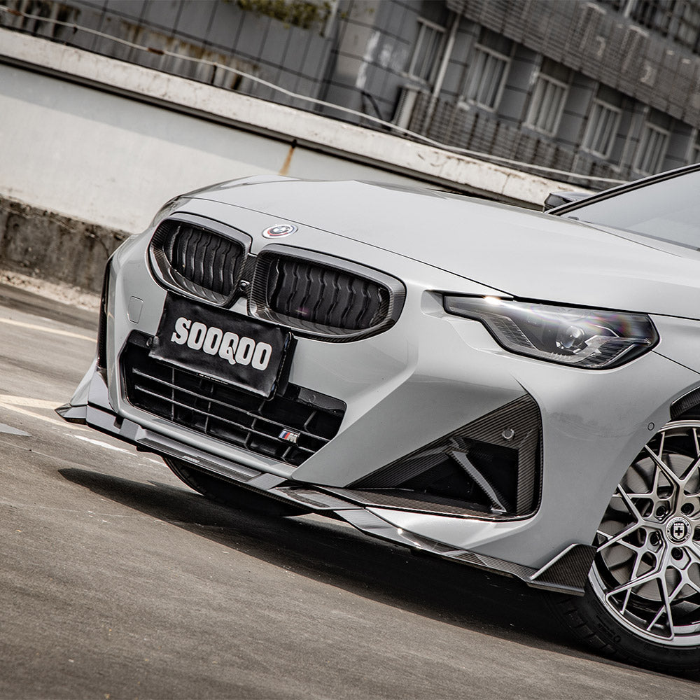 SOOQOO Carbon Front Splitter voor BMW 2 Serie G42