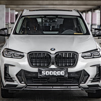 SOOQOO Carbon Front Splitter voor BMW iX3 G08