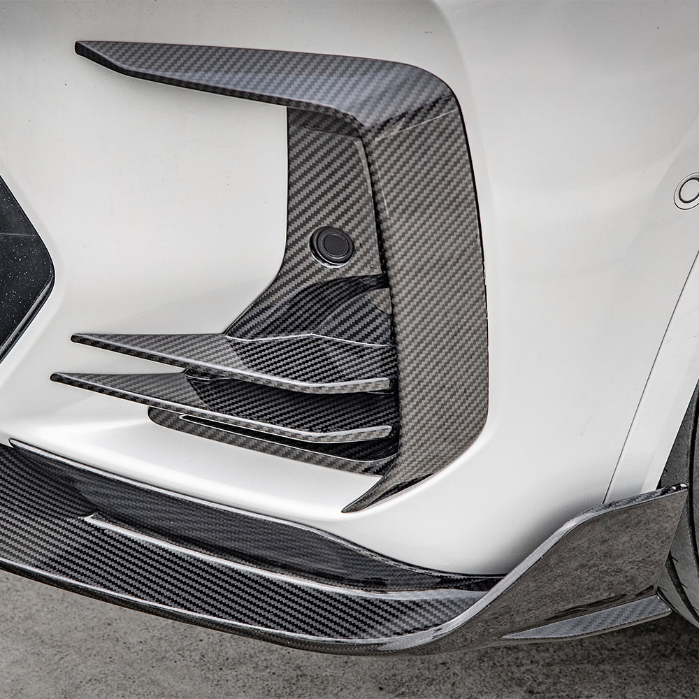 SOOQOO Carbon Front Splitter voor BMW iX3 G08