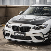 SOOQOO Carbon Vents voor BMW M2 F87 (LCI, voorbumper)