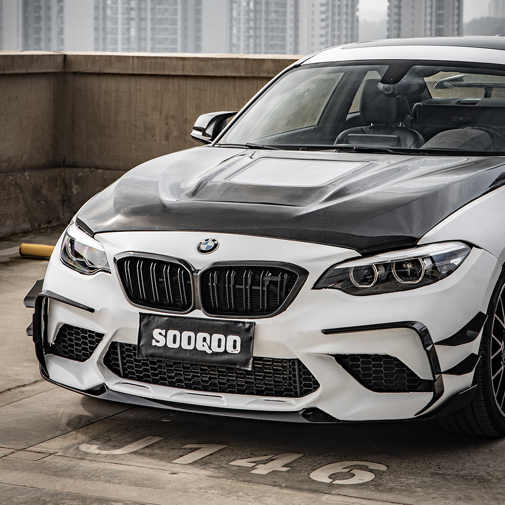 SOOQOO Carbon Canards voor BMW M2 F87