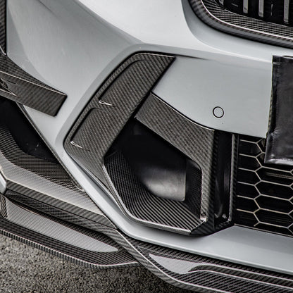 SOOQOO Carbon Luchtgeleider voor BMW X3 M / X4 M F97, F98 (LCI)