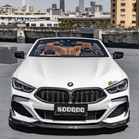 SOOQOO Carbon Vents voor BMW 8 Serie Cabrio / 8 Serie Coupe / 8 Serie Gran Coupe G14, G15, G16 (voorbumper)