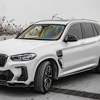 SOOQOO Carbon Cover voor BMW iX3 G08 (laadklep)