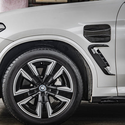 SOOQOO Carbon Cover voor BMW iX3 G08 (laadklep)