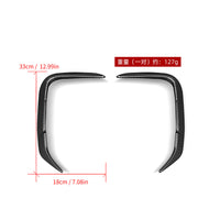 SOOQOO Carbon Vents voor BMW iX3 G08 (achterbumper)