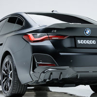 SOOQOO Carbon Vents voor BMW 4 Serie Gran Coupe G26 (achterbumper)