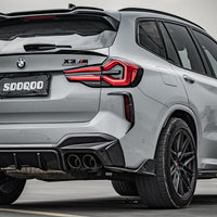 SOOQOO Carbon Diffuser voor BMW X3 M F97 (LCI)