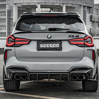 SOOQOO Carbon Diffuser voor BMW X3 M F97 (LCI)