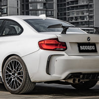 SOOQOO Carbon Vents voor BMW M2 F87 (achterbumper)