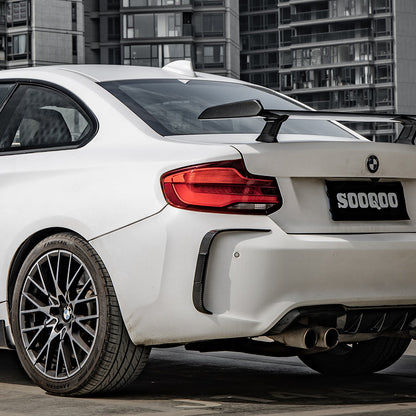 SOOQOO Carbon Vents voor BMW M2 F87 (achterbumper)