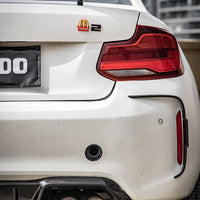 SOOQOO Carbon Vents voor BMW M2 F87 (achterbumper)