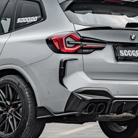 SOOQOO Carbon Vents voor BMW X3 M F97 (LCI, achterbumper)