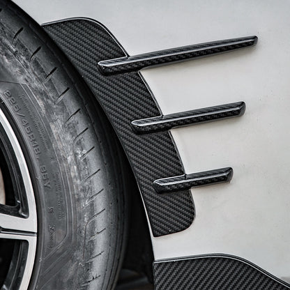 SOOQOO Carbon Wielkast Trims voor BMW 4 Serie / 4 Serie Cabrio G22, G23 (achter)