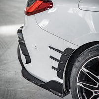SOOQOO Carbon Wielkast Trims voor BMW 4 Serie / 4 Serie Cabrio G22, G23 (achter)
