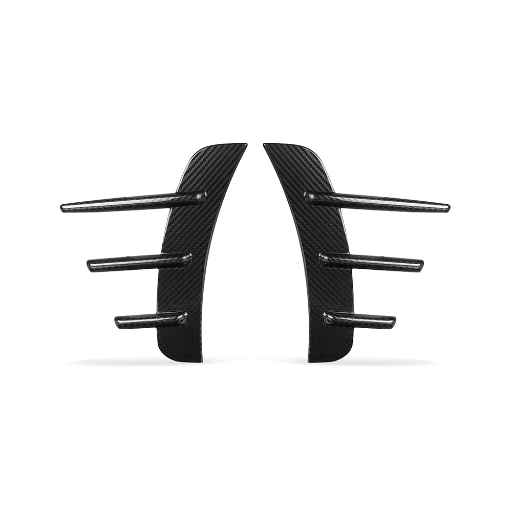 SOOQOO Carbon Wielkast Trims voor BMW 4 Serie / 4 Serie Cabrio G22, G23 (achter)