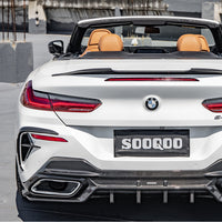 SOOQOO Carbon Vents voor BMW 8 Serie Cabrio / 8 Serie Coupe / 8 Serie Gran Coupe G14, G15, G16 (achterbumper)