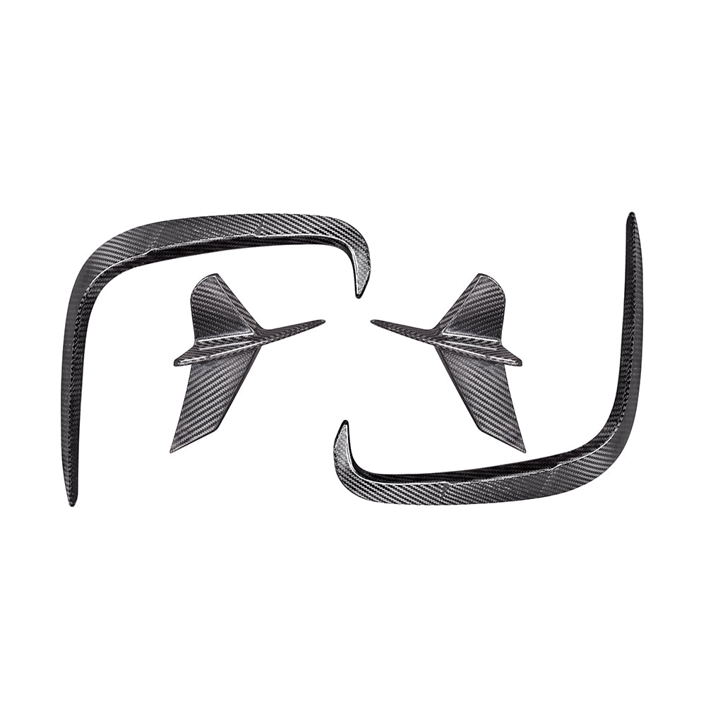 SOOQOO Carbon Vents voor BMW 8 Serie Cabrio / 8 Serie Coupe / 8 Serie Gran Coupe G14, G15, G16 (achterbumper)