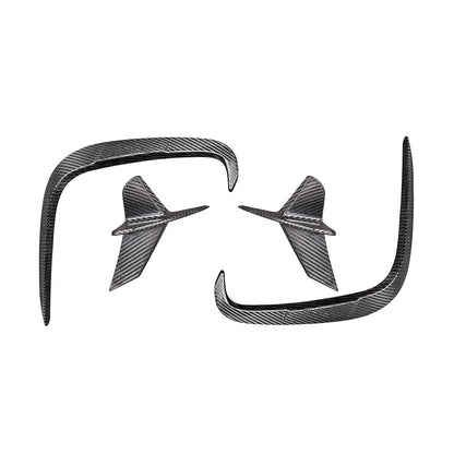 SOOQOO Carbon Vents voor BMW 8 Serie Cabrio / 8 Serie Coupe / 8 Serie Gran Coupe G14, G15, G16 (achterbumper)