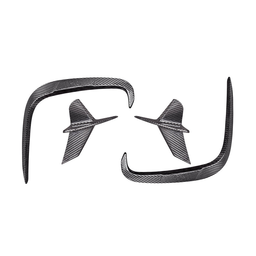 SOOQOO Carbon Vents voor BMW 8 Serie Cabrio / 8 Serie Coupe / 8 Serie Gran Coupe G14, G15, G16 (achterbumper)