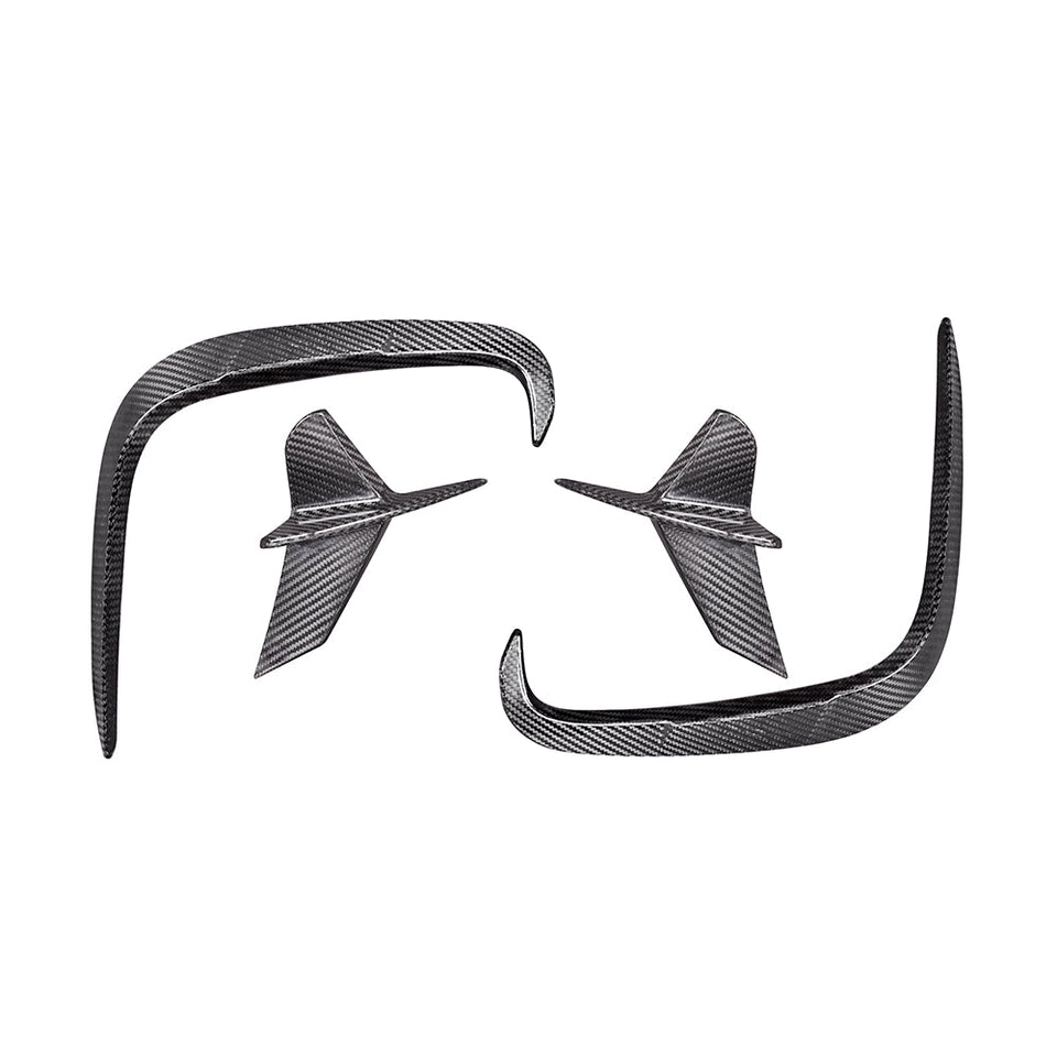 SOOQOO Carbon Vents voor BMW 8 Serie Cabrio / 8 Serie Coupe / 8 Serie Gran Coupe G14, G15, G16 (achterbumper)