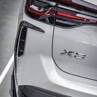 SOOQOO Carbon Vents voor BMW X3 G01 (LCI, achterbumper)