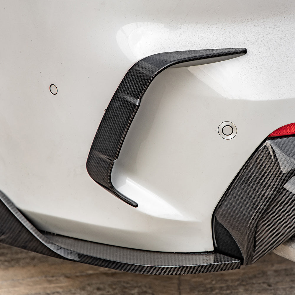 SOOQOO Carbon Vents voor BMW 4 Serie / 4 Serie Cabrio G22, G23 (achterbumper)
