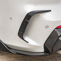 SOOQOO Carbon Vents voor BMW 4 Serie / 4 Serie Cabrio G22, G23 (achterbumper)