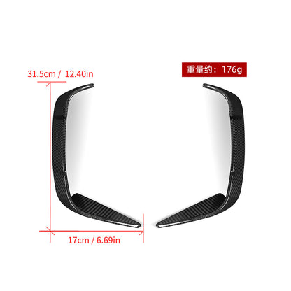 SOOQOO Carbon Vents voor BMW 4 Serie / 4 Serie Cabrio G22, G23 (achterbumper)