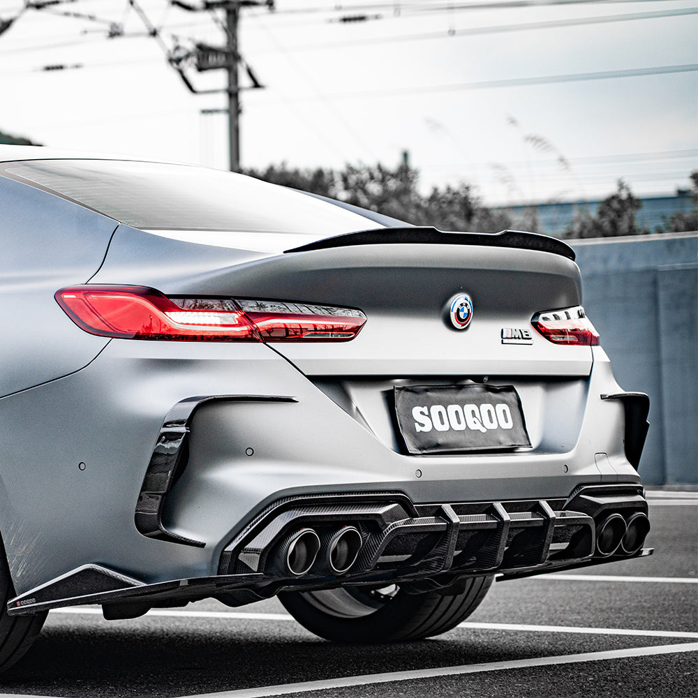 SOOQOO Carbon Vents voor BMW M8 Coupe F92 (achterbumper)