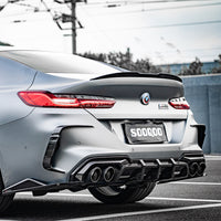 SOOQOO Carbon Vents voor BMW M8 Coupe F92 (achterbumper)
