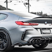 SOOQOO Carbon Vents voor BMW M8 Gran Coupe F93 (achterbumper)