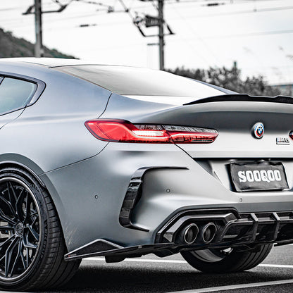 SOOQOO Carbon Vents voor BMW M8 Gran Coupe F93 (achterbumper)